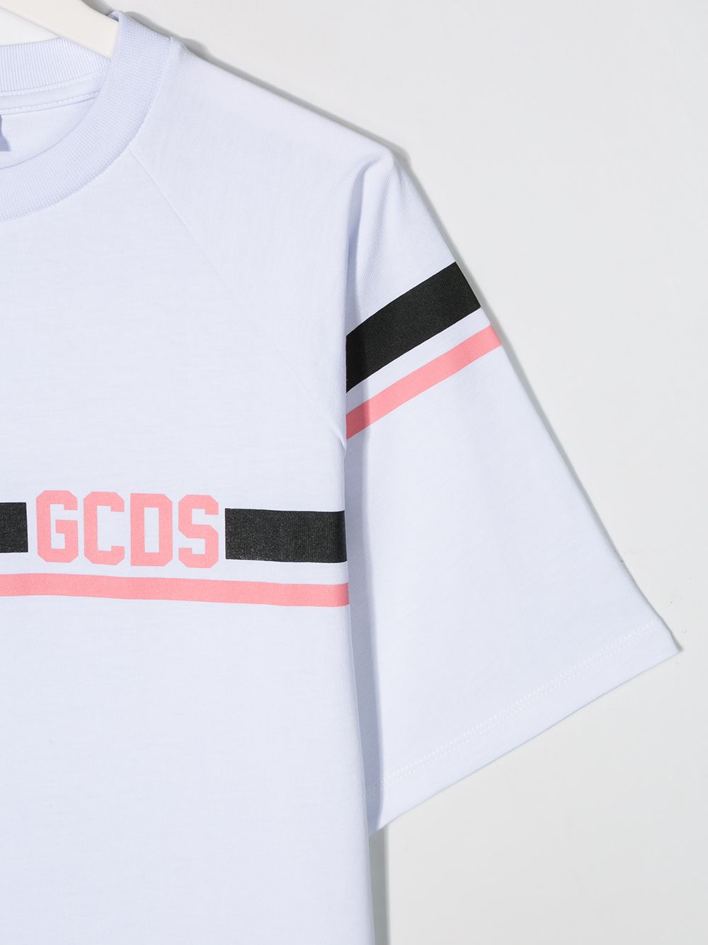 фото Gcds kids logo print t-shirt