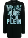 Philipp Plein Good Girls longline jumper - Black