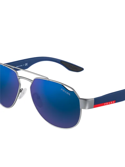 prada blue lens sunglasses