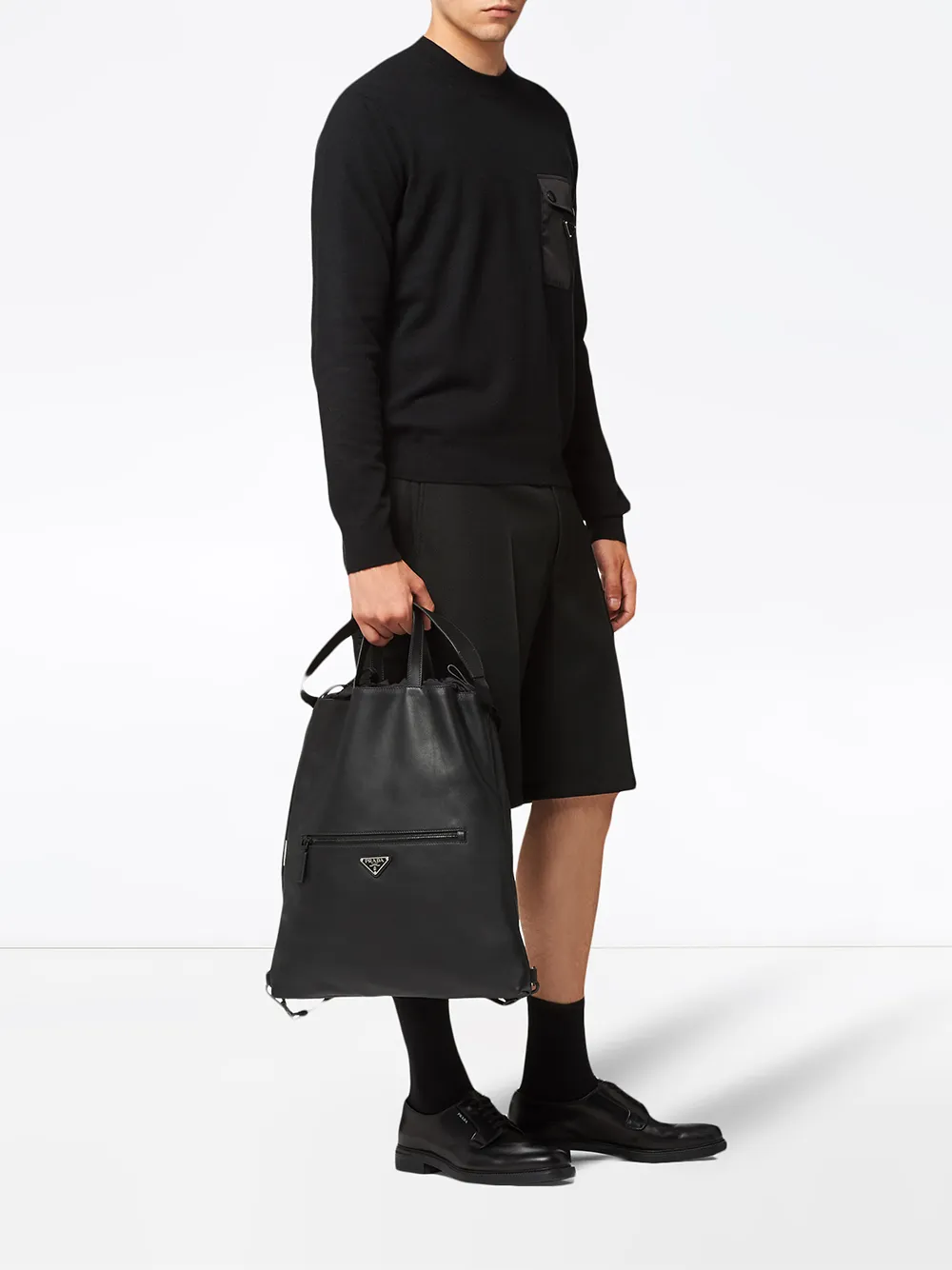 prada drawstring bag