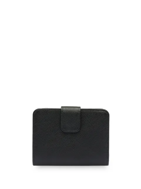 Prada cartera plegable de piel saffiano