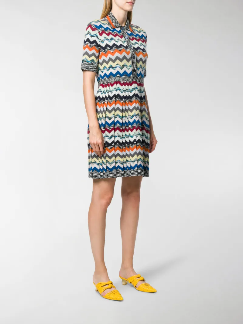 chevron jumper dress