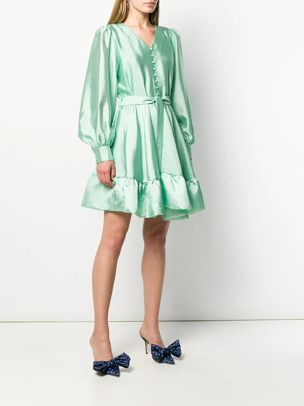 stine goya green dress