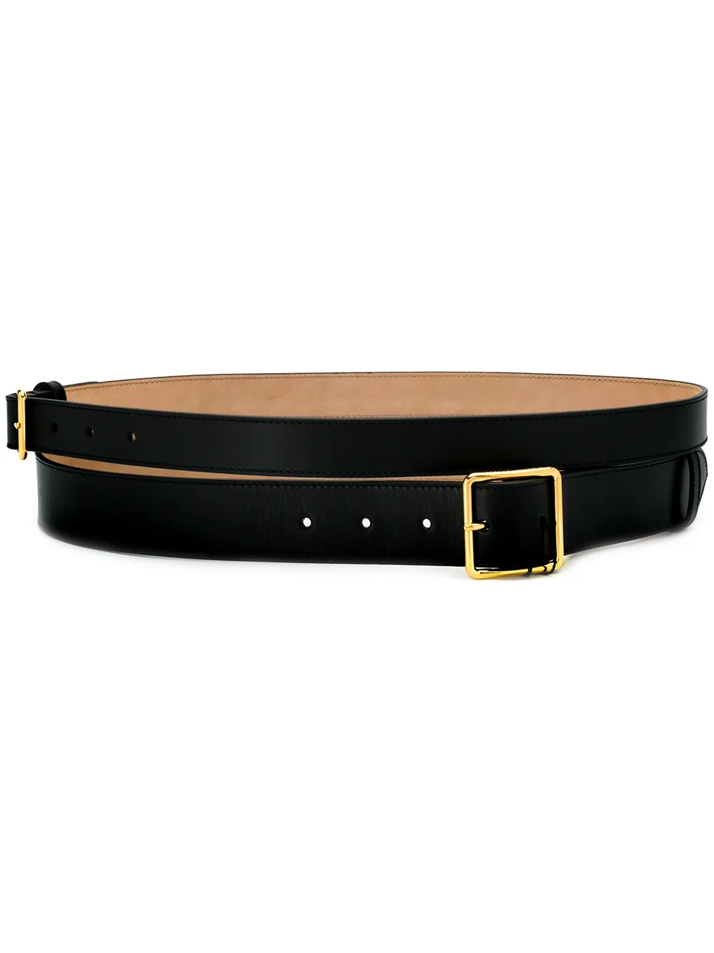 Alexander McQueen Double Buckle Belt Farfetch