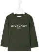 الصورة 1 من Givenchy Kids بلوزة بلا أكمام بشعار ولمسات ممزقة
