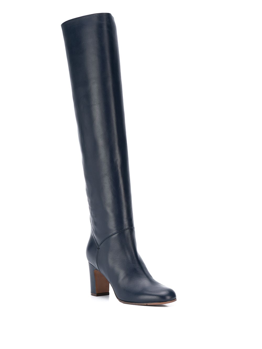 фото L'Autre Chose thigh-high block heel boots