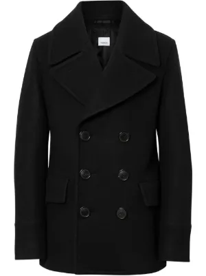 burberry mens peacoat