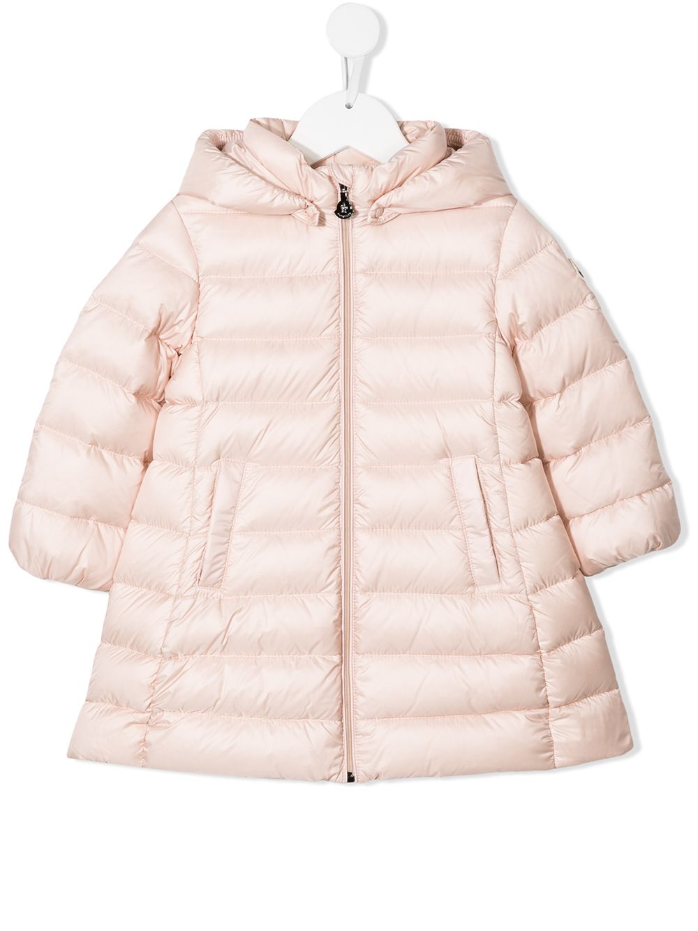 фото Moncler kids пуховик с капюшоном