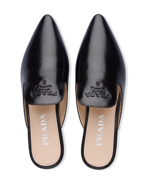 prada nylon mules