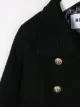 Msgm Kids معطف بصفي أزرار