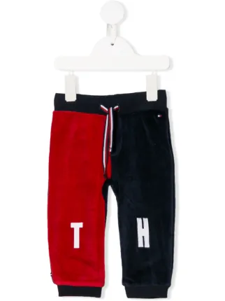 tommy hilfiger colour block track pants