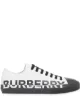Afbeelding 1 van Burberry Gabardine sneakers met logoprint