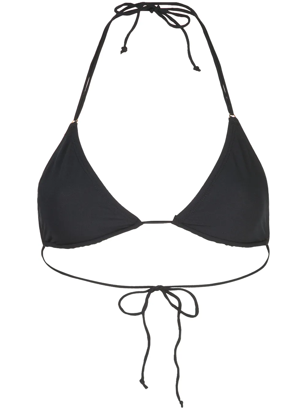 

Kiki de Montparnasse triangle bikini top - Negro