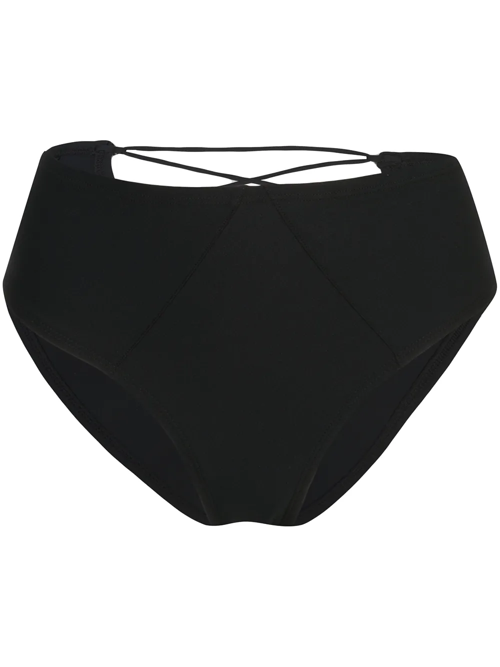 Kiki de Montparnasse high-waisted bikini bottoms - Negro
