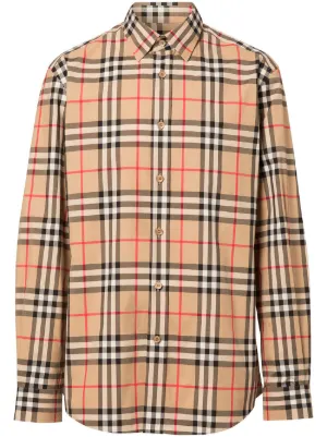 burberry print blouse