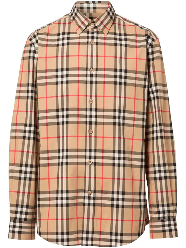 Burberry Vintage Check Cotton Poplin 