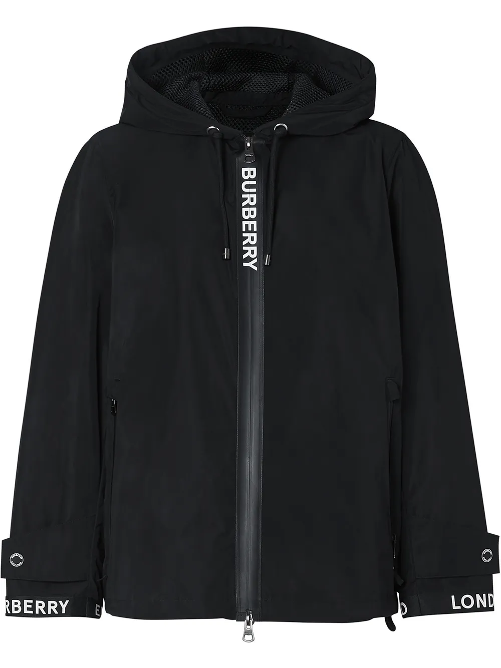 Burberry Jackets shape-memory taffeta hooded jacket