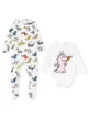 الصورة 1 من Stella McCartney Kids طقم نمو أطفال بطبعة تنين