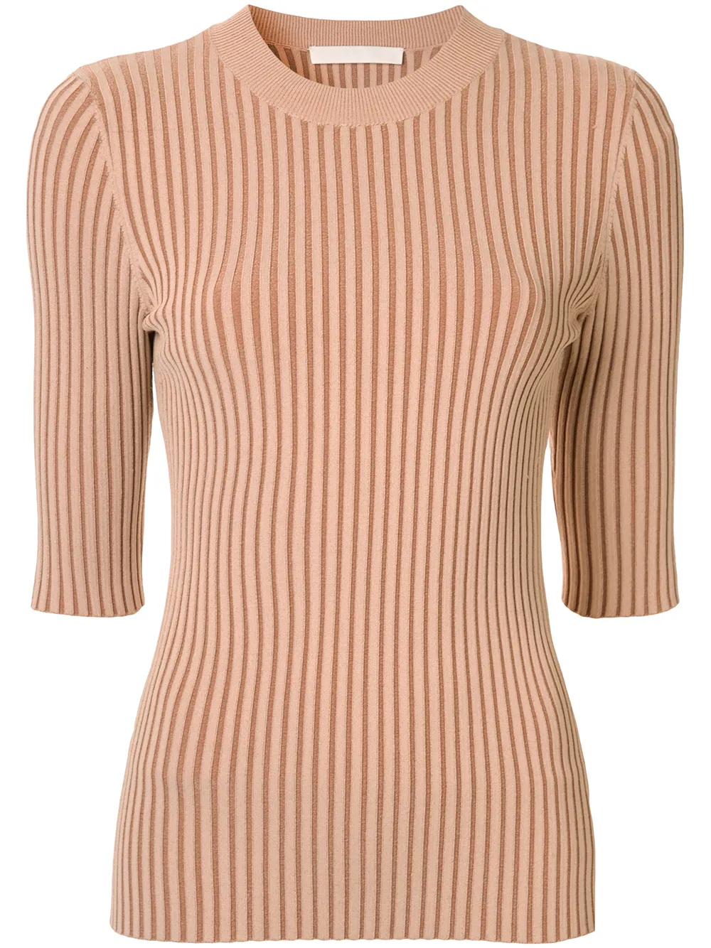 Dion Lee приталенный трикотажный топ в рубчик Dion Lee приталенный трикотажный топ в рубчик