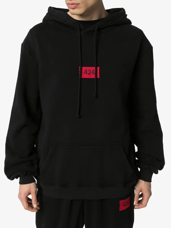 424 outlet red hoodie