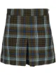 Image 1 of Tibi Spencer cargo plaid skort