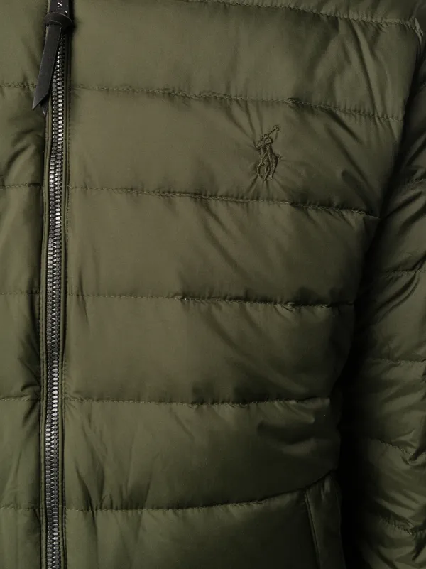 ralph lauren padded bomber jacket