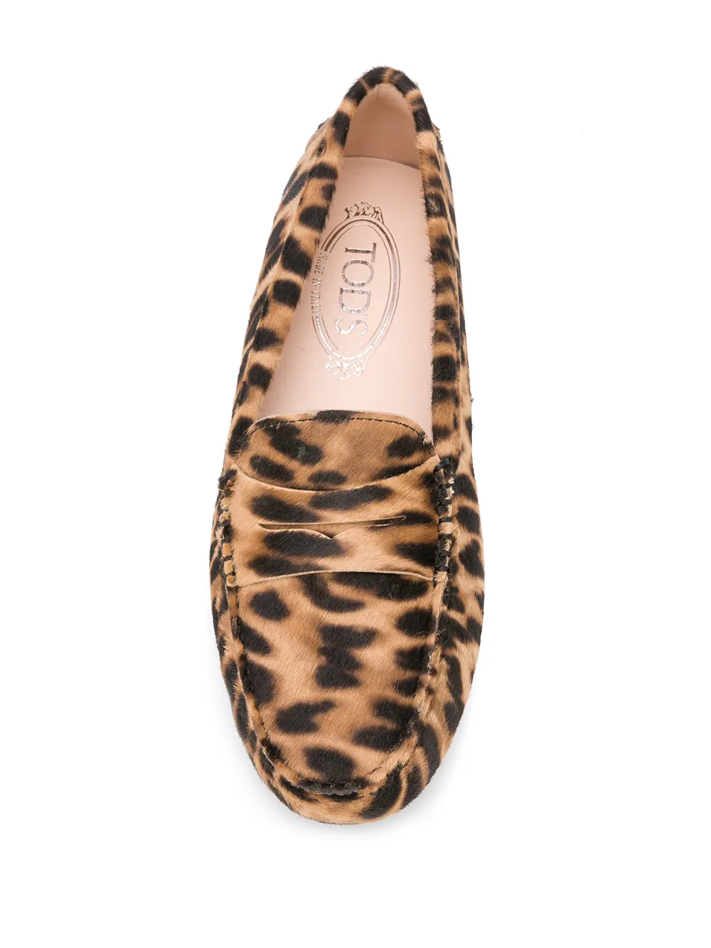 leopard print driving shoes