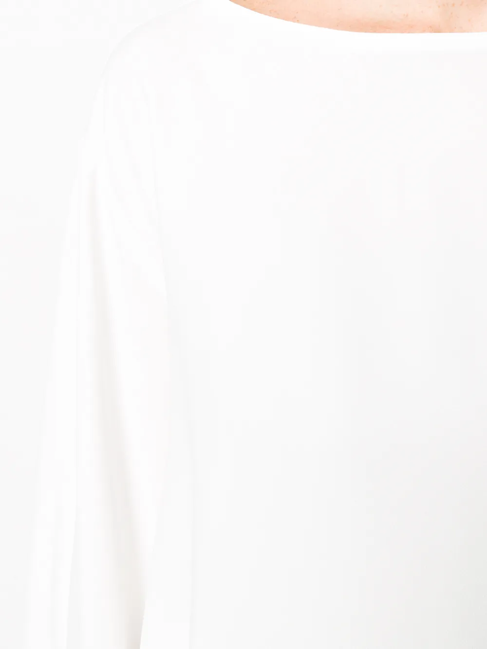 Alberta Ferretti Blouse met gedrapeerd detail Wit