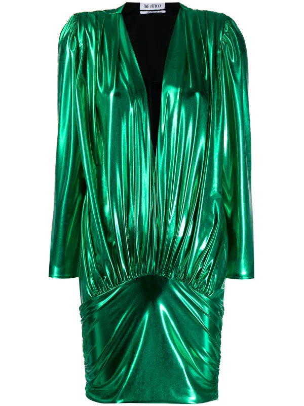 attico green dress