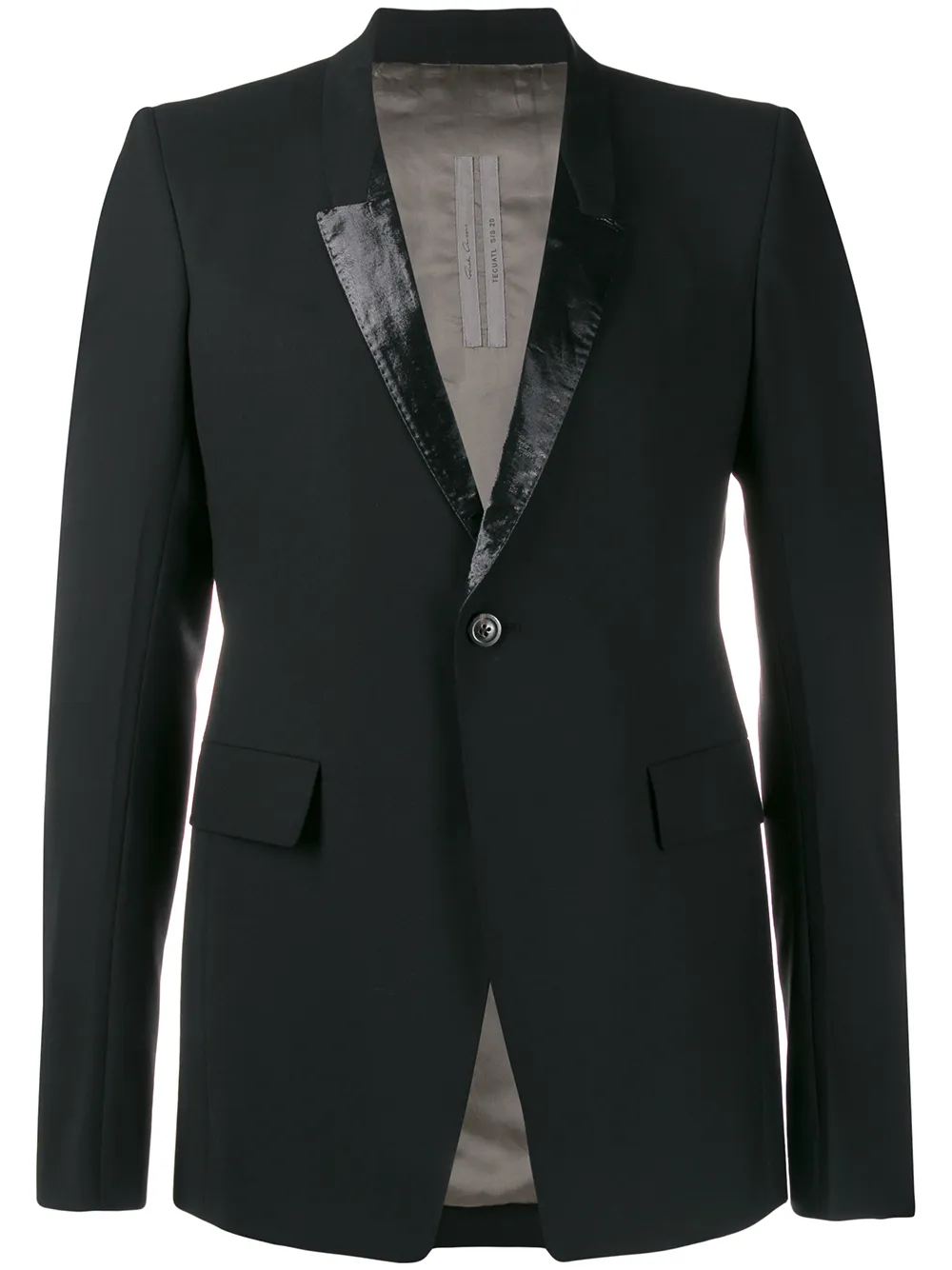 

Rick Owens blazer slim - Negro