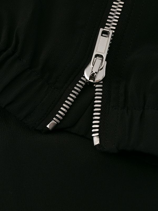 side zip track pants