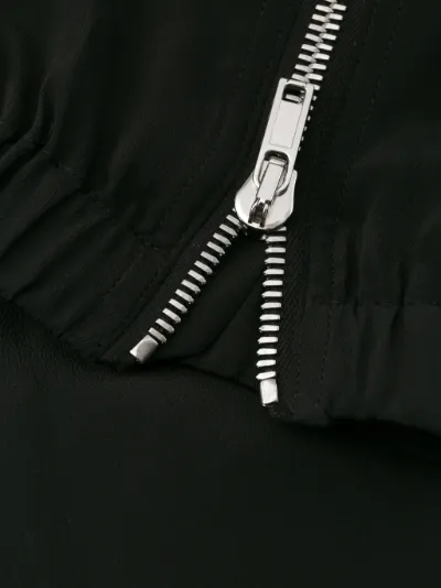 Rick Owens side zip track pants black 