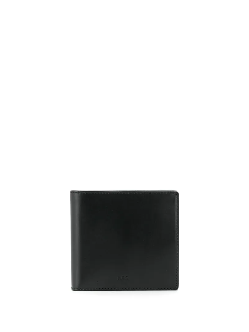 A.P.C. кошелек с тисненым логотипом
