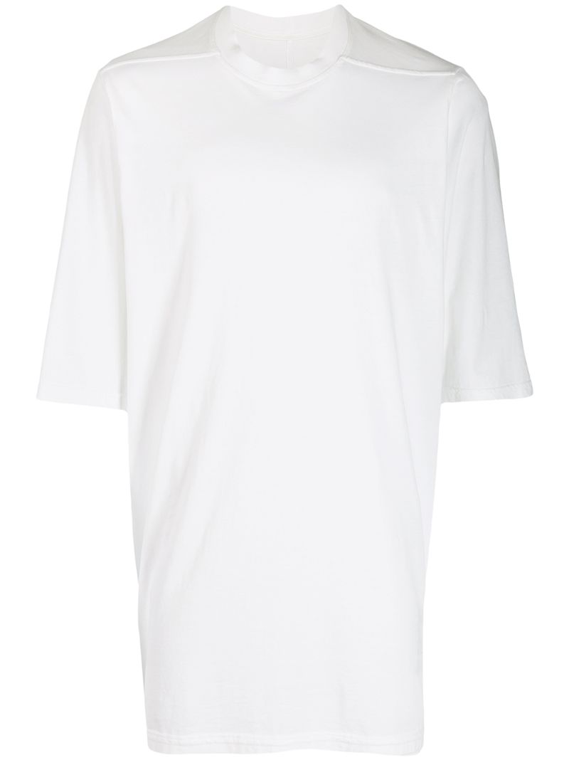 Shop Rick Owens Drkshdw Oversized Plain T-shirt In White