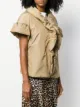 Moschino Pre-Owned سترة مبطنة بثنيات وأكمام قصيرة 1990
