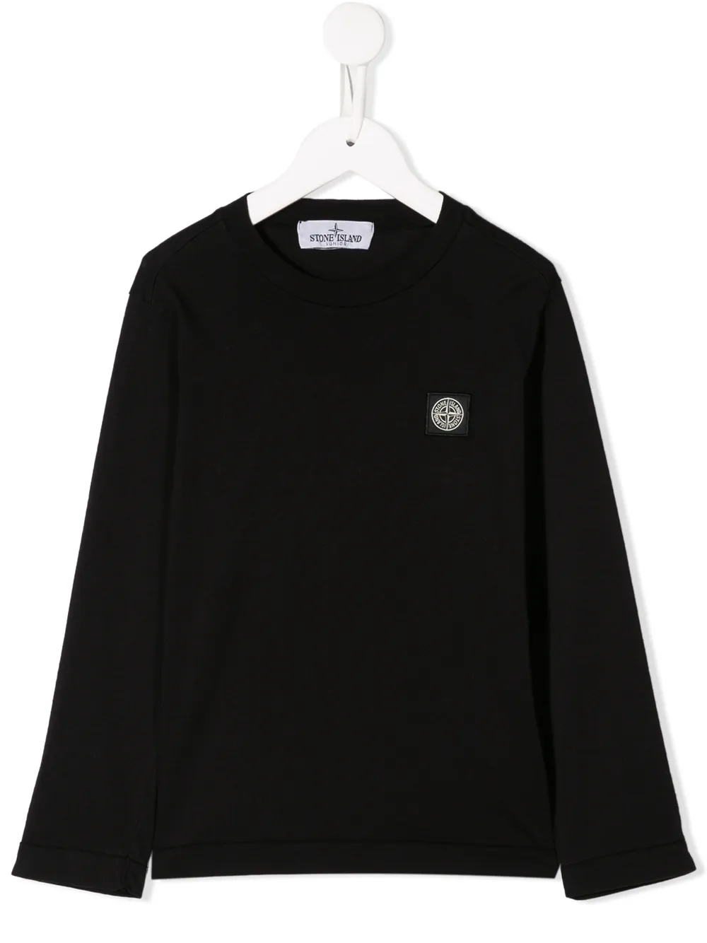 фото Stone island junior толстовка с нашивкой-логотипом