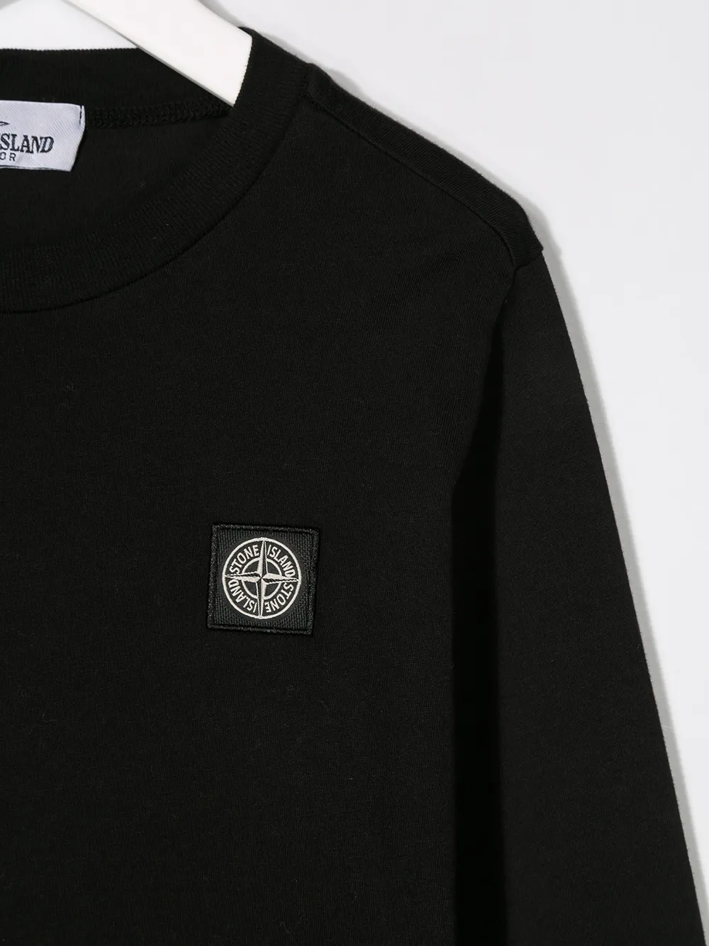 фото Stone island junior толстовка с нашивкой-логотипом