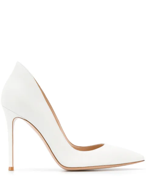 gianvito rossi white pumps