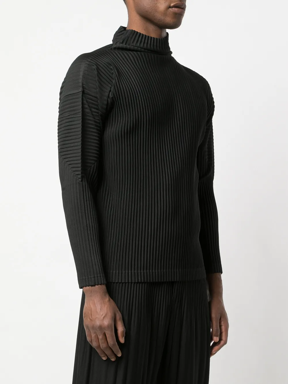 homme plisse turtleneck