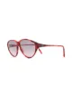 الصورة 2 من Valentino Pre-Owned نظارة شمسية بإطار بيضاوي