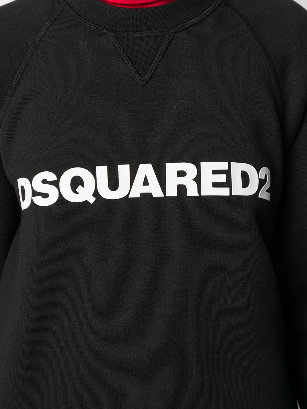 фото Dsquared2 толстовка оверсайз с логотипом