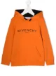 الصورة 1 من Givenchy Kids كنزة بغطاء رأس وطبعة شعار