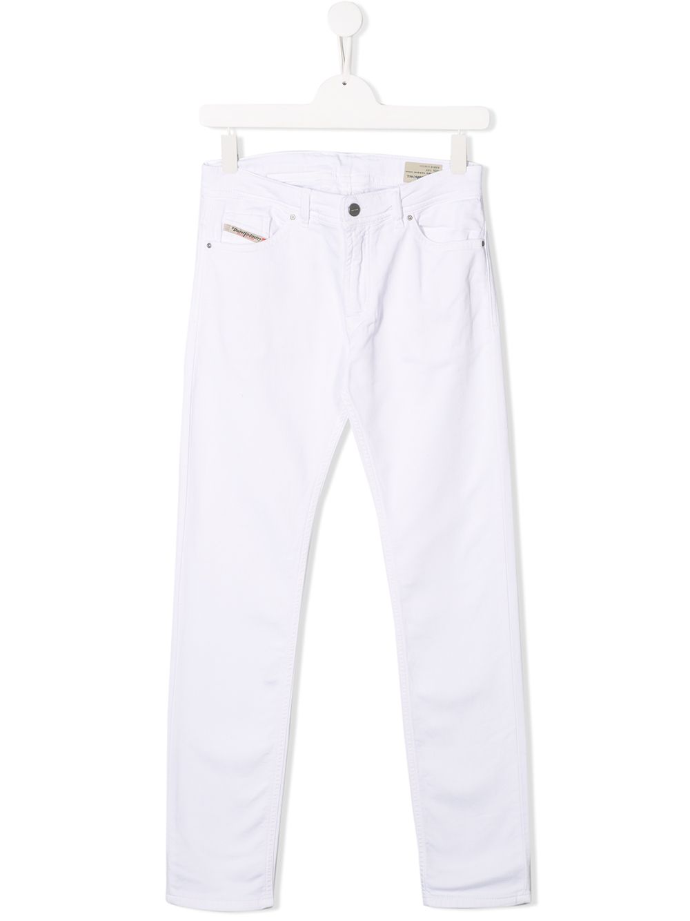 kids white skinny jeans