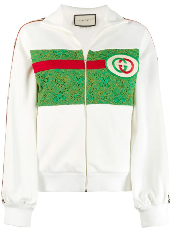 gucci logo track jacket