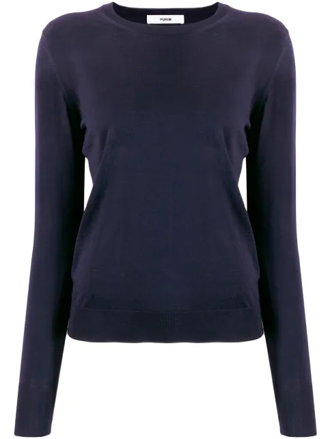 Roberto Collina round neck knitted top