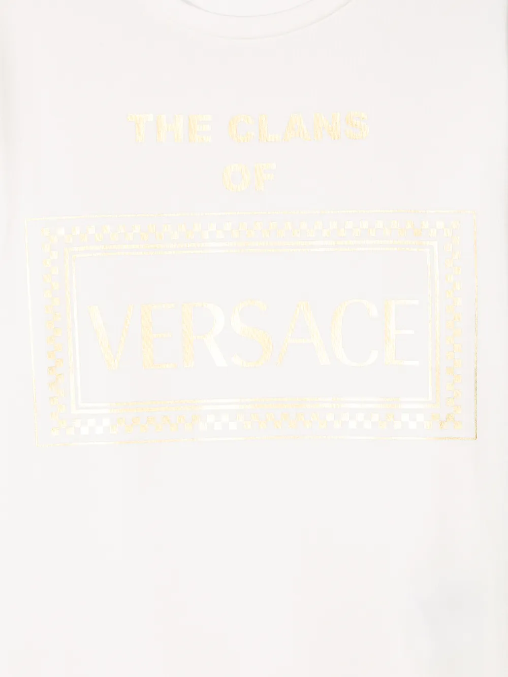 Versace Kids Top met lange mouwen Wit
