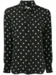 الصورة 1 من Saint Laurent قميص منقط بأزرار