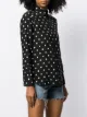 Saint Laurent قميص منقط بأزرار