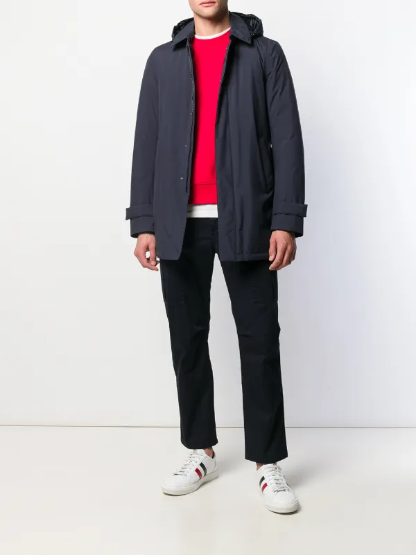 Herno Lightweight Parka Jacket Blue FARFETCH PH