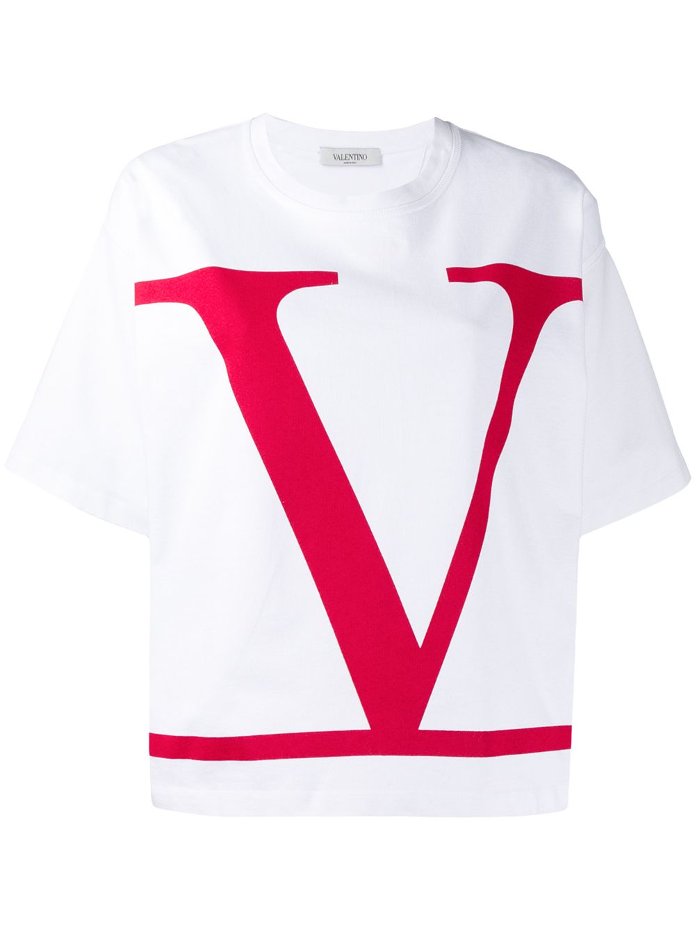 фото Valentino футболка с логотипом VLogo